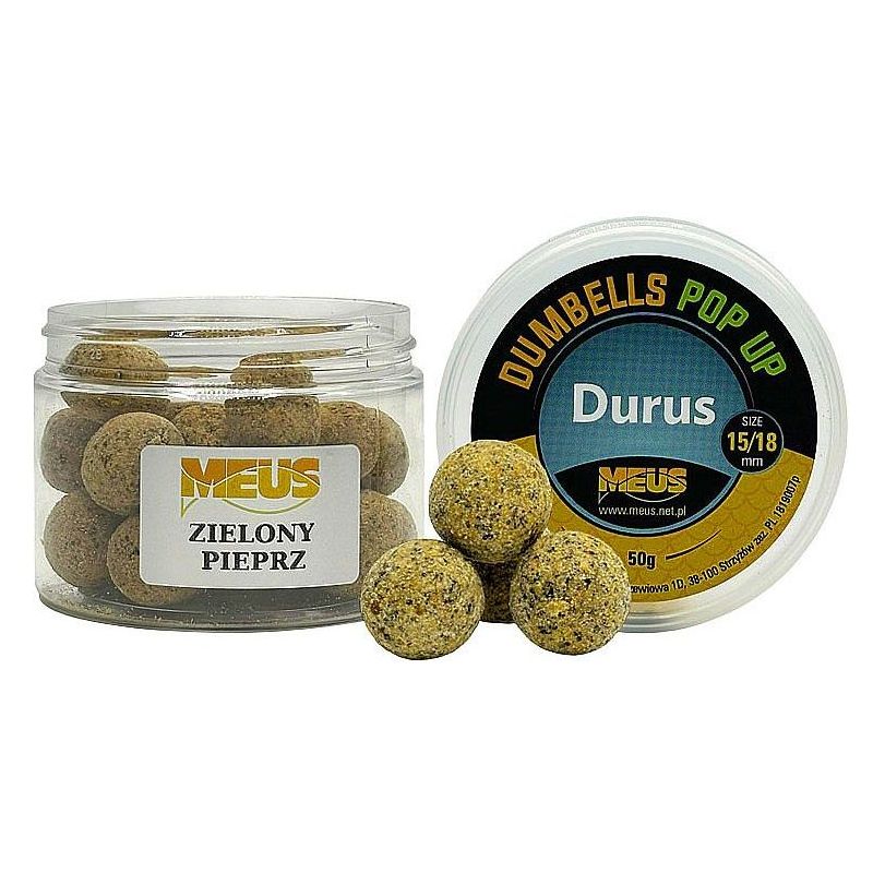 DUMBELLS MEUS POP UP DURUS 15/18mm 90g PIEPRZ ZIEL DUMBELLS MEUS POP UP DURUS 15/18mm 90g PIEPRZ ZIEL