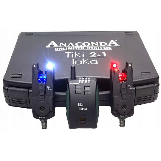 ZESTAW SYGNALIZATORÓW ANACONDA TIKI TAKA 2+1 24h ZESTAW SYGNALIZATORÓW ANACONDA TIKI TAKA 2+1 24h