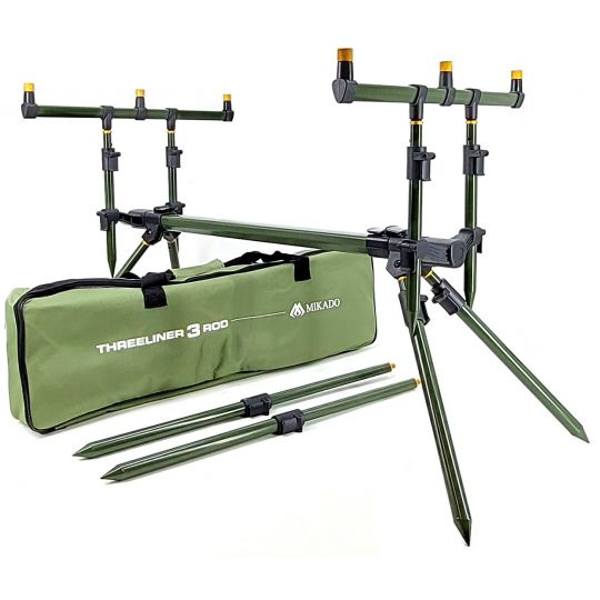 STANOWISKO MIKADO THREELINER NA 3 WĘDKI ROD POD ST STANOWISKO MIKADO THREELINER NA 3 WĘDKI ROD POD ST