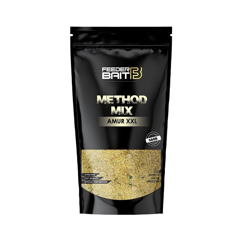 ZANĘTA FEEDER BAIT METHOD MIX AMUR XXL 800g ZANĘTA FEEDER BAIT METHOD MIX AMUR XXL 800g