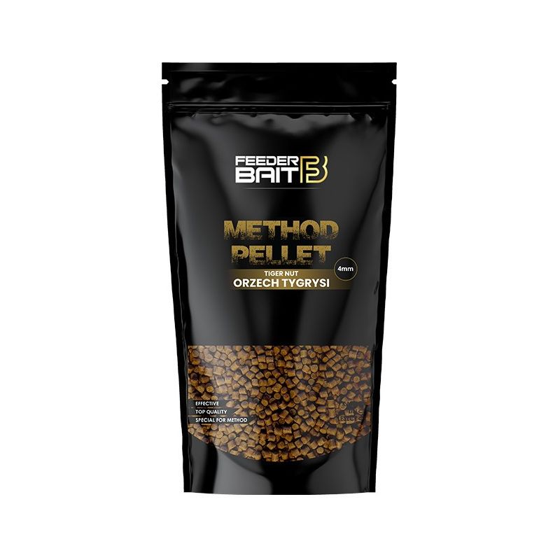 PELLET FEEDER BAIT METHOD ORZECH TYGRYSI 800g 4mm PELLET FEEDER BAIT METHOD ORZECH TYGRYSI 800g 4mm