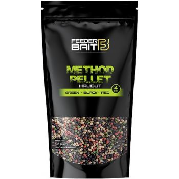 PELLET FEEDER BAIT HALIBUT GREEN BLACK RED 4mm 800