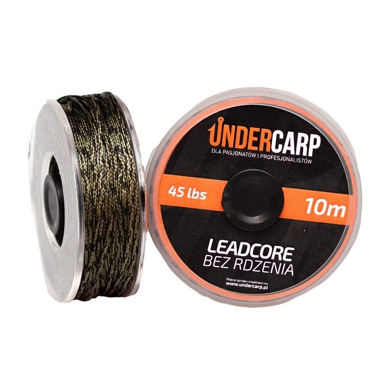 Leadcore bez rdzenia 10 m/45 lbs – zielony Leadcore bez rdzenia 10 m/45 lbs – zielony