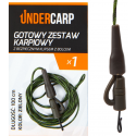 Gotowy zestaw karpiowy z bezpiecznym klipsem z bol