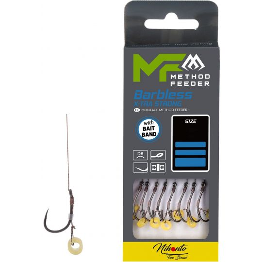 HACZYKI MIKADO METHOD PRZYPON Z GUMKĄ 8 BEZZADZIOR HACZYKI MIKADO METHOD PRZYPON Z GUMKĄ 8 BEZZADZIOR