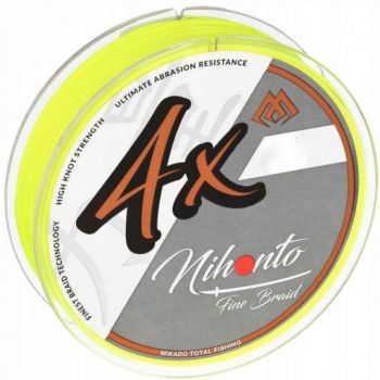 PLECIONKA NIHONTO FINE BRAID FLUO 0,14mm 150m GRAT