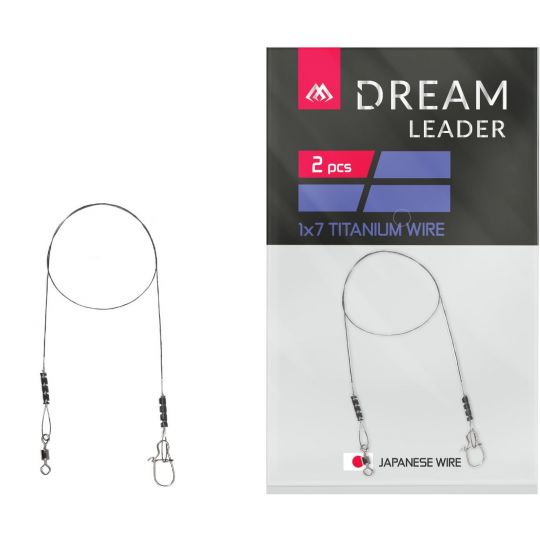 PRZYPON TYTANOWY - DREAM LEADER - TITANIUM 1x7 25c PRZYPON TYTANOWY - DREAM LEADER - TITANIUM 1x7 25c