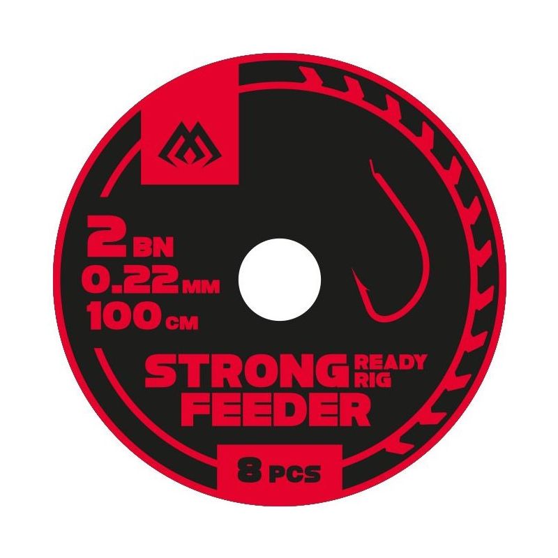 PRZYPONY WIĄZANE - STRONG FEEDER nr 2 BN / żyłka: PRZYPONY WIĄZANE - STRONG FEEDER nr 2 BN / żyłka: