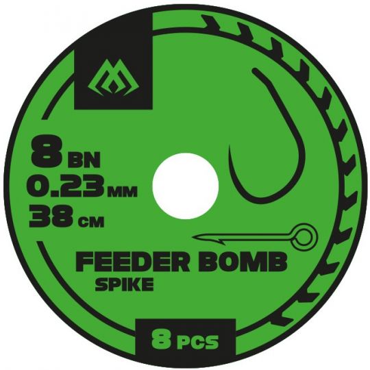 PRZYPON FEEDER BOMB - Z IGŁĄ - hak bez zadziora nr PRZYPON FEEDER BOMB - Z IGŁĄ - hak bez zadziora nr