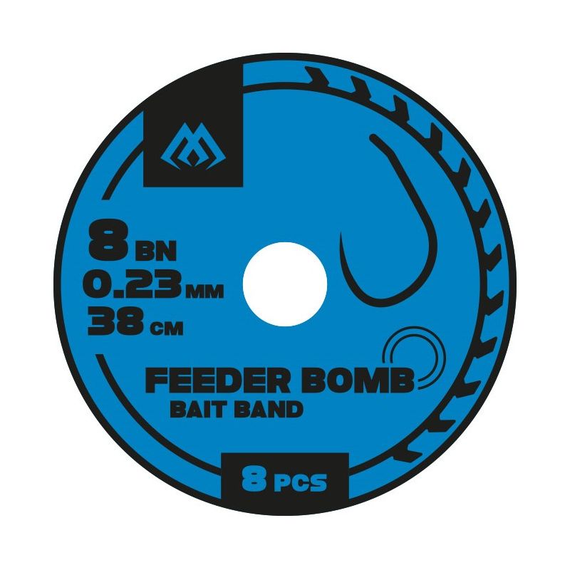 PRZYPON FEEDER BOMB - Z GUMKĄ - hak bez zadziora n PRZYPON FEEDER BOMB - Z GUMKĄ - hak bez zadziora n