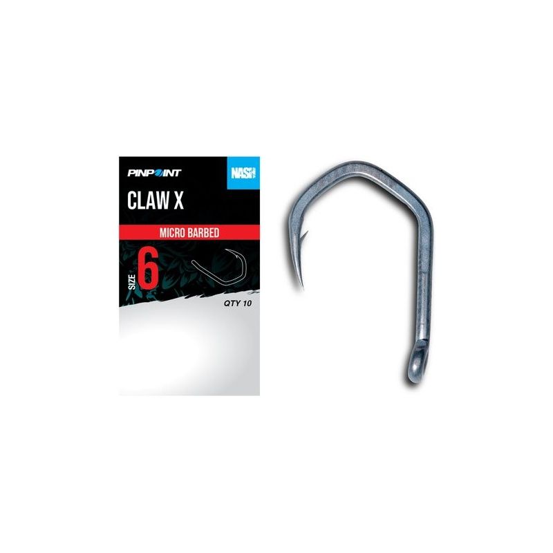 HACZYKI NASH CLAW X SIZE 2 MICRO BARB HACZYKI NASH CLAW X SIZE 2 MICRO BARB