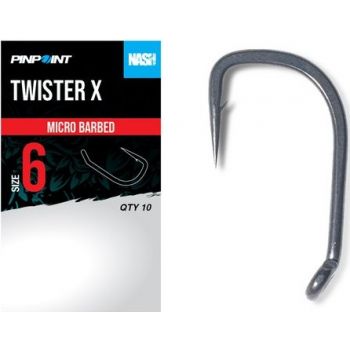 HACZYKI NASH TWISTER X SIZE 6 MICRO BARB