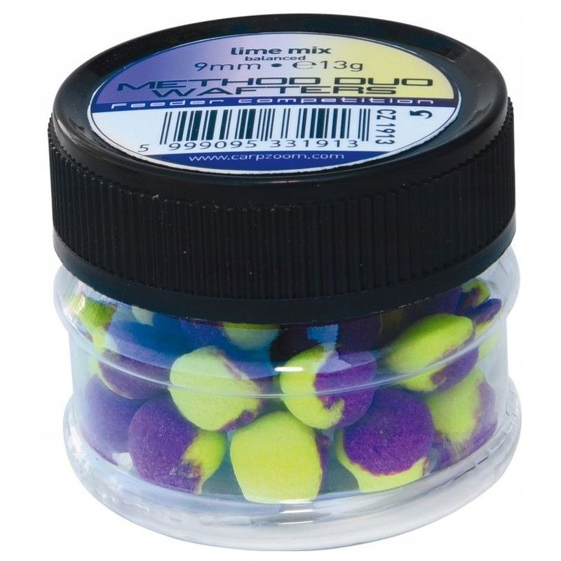 KULKI JAXON METHOD DUO WAFTERS 9mm 13g LIMONKA MIX KULKI JAXON METHOD DUO WAFTERS 9mm 13g LIMONKA MIX