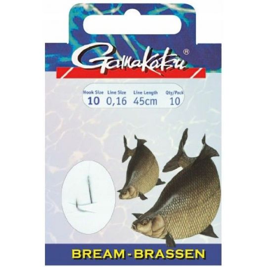 HACZYKI WIĄZANE GAMAKATSU BREAM 1310N 10 0.16mm 45 HACZYKI WIĄZANE GAMAKATSU BREAM 1310N 10 0.16mm 45