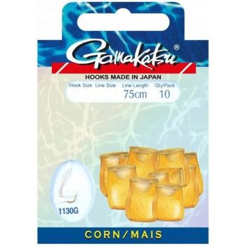HACZYKI WIĄZANE GAMAKATSU CORN 1130G 10 0.18mm 75
