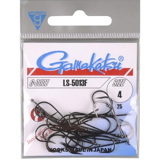 HACZYKI GAMAKATSU LS-5013F HOOKS BLACK 6 HACZYKI GAMAKATSU LS-5013F HOOKS BLACK 6