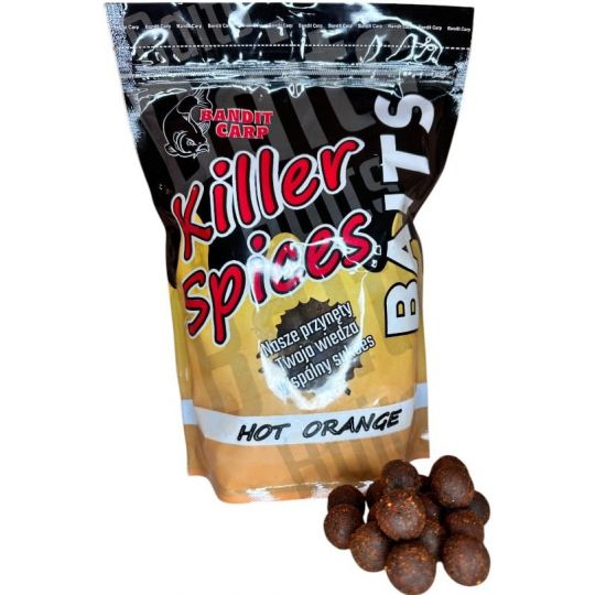 KULKI BANDIT CARP KILLER SPICE HOT ORANGE 20mm 1kg KULKI BANDIT CARP KILLER SPICE HOT ORANGE 20mm 1kg