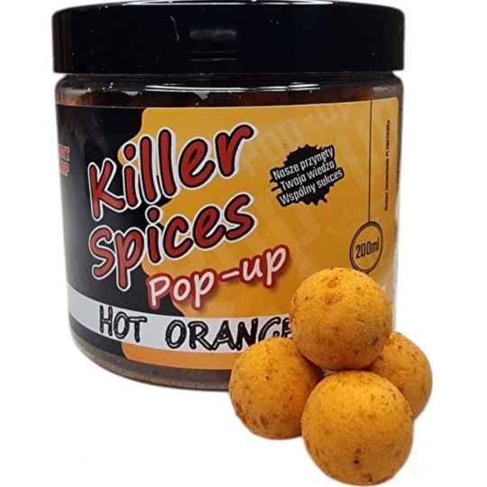 KULKI BANDIT KILLER SPICE POP UP HOT ORANGE 16mm KULKI BANDIT KILLER SPICE POP UP HOT ORANGE 16mm