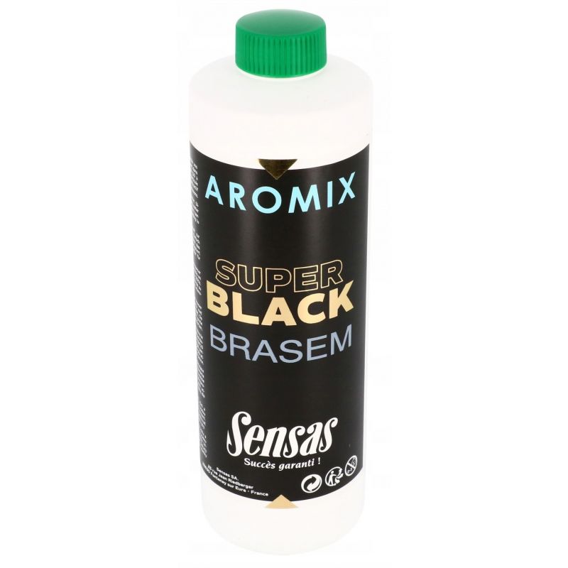 ATRAKTOR W PŁYNIE SENSAS AROMIX BRASEM BLACK 500ml ATRAKTOR W PŁYNIE SENSAS AROMIX BRASEM BLACK 500ml