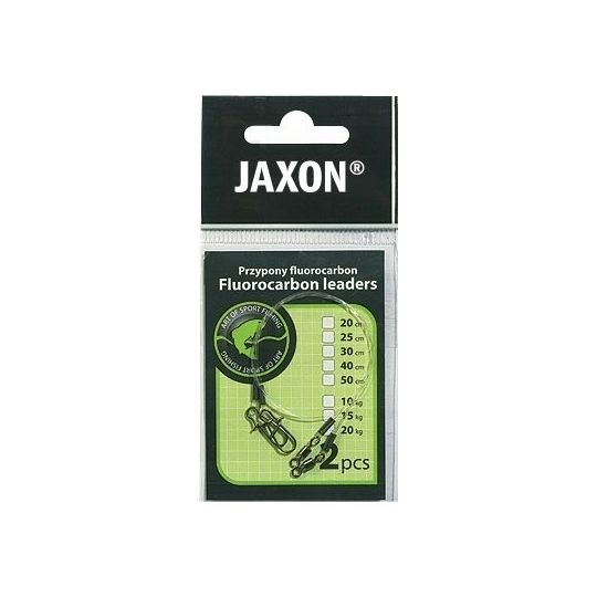 PRZYPON JAXON FLUOROCARBON 25CM 10KG 5X2SZT