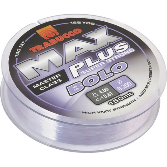 ŻYŁKA TRABUCCO MAX PLUS BOLO 150m 0,20mm ŻYŁKA TRABUCCO MAX PLUS BOLO 150m 0,20mm