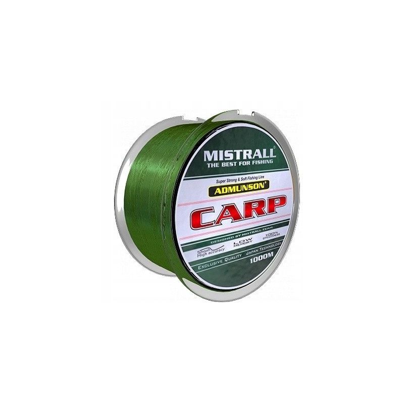 ŻYŁKA MISTRALL AMUNDSON CARP CAMOUFL 0,28mm /1000m ŻYŁKA MISTRALL AMUNDSON CARP CAMOUFL 0,28mm /1000m