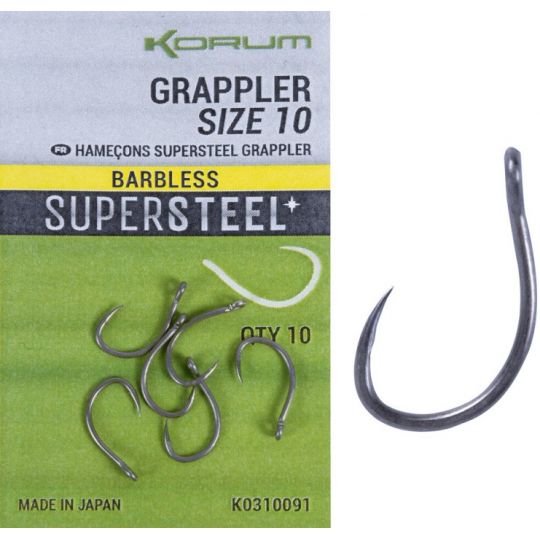 HACZYKI KORUM GRAPPLER ROZMIAR 8 BARBLESS HACZYKI KORUM GRAPPLER ROZMIAR 8 BARBLESS