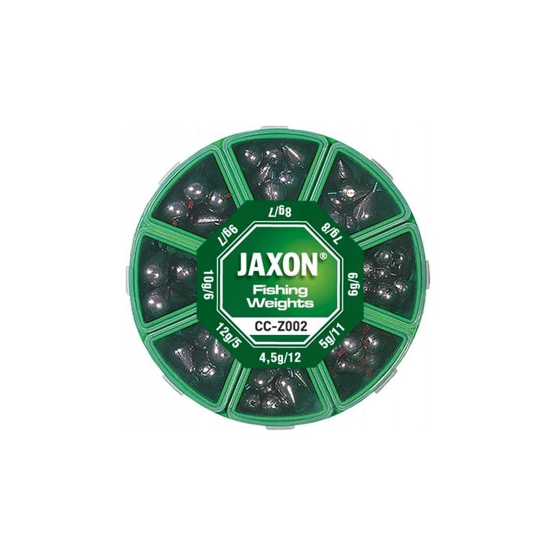 CIĘŻARKI JAXON ŁEZKI ZESTAW 2 CC-Z002 CIĘŻARKI JAXON ŁEZKI ZESTAW 2 CC-Z002