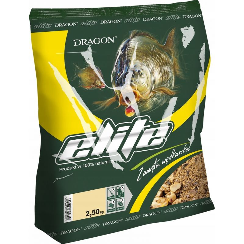 ZANĘTA DRAGON ELITE KARP WANILIA 2,5kg ZANĘTA DRAGON ELITE KARP WANILIA 2,5kg