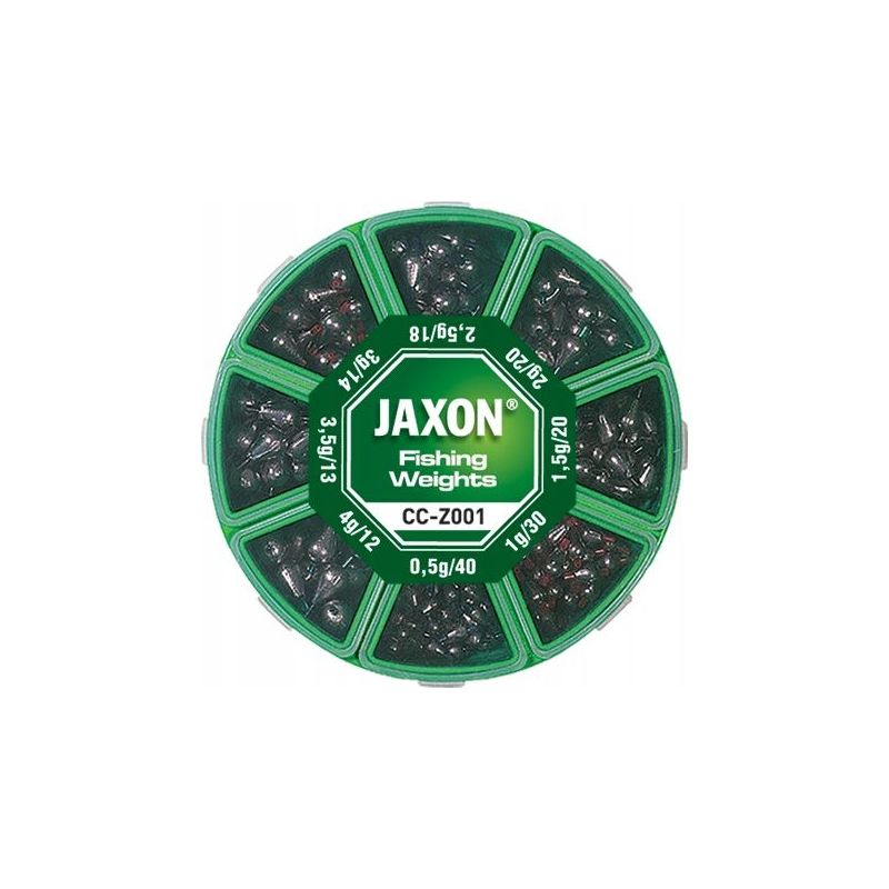CIĘŻARKI JAXON ŁEZKI ZESTAW 1 CC-Z001 CIĘŻARKI JAXON ŁEZKI ZESTAW 1 CC-Z001