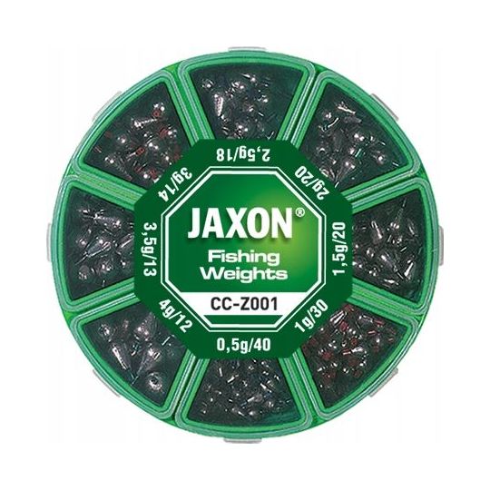 CIĘŻARKI JAXON ŁEZKI ZESTAW 1 CC-Z001 CIĘŻARKI JAXON ŁEZKI ZESTAW 1 CC-Z001