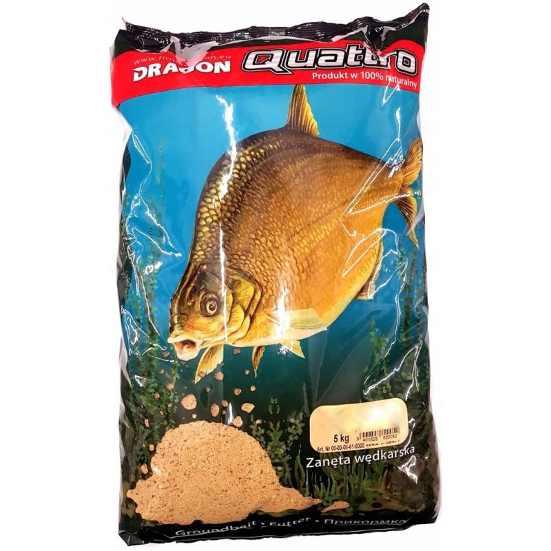 ZANĘTA DRAGON QUATTRO LESZCZ CIASTECZKOWY 5kg ZANĘTA DRAGON QUATTRO LESZCZ CIASTECZKOWY 5kg