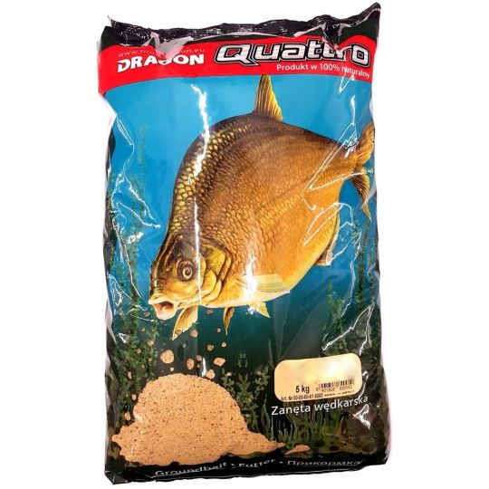 ZANĘTA DRAGON QUATTRO LESZCZ CIASTECZKOWY 5kg ZANĘTA DRAGON QUATTRO LESZCZ CIASTECZKOWY 5kg