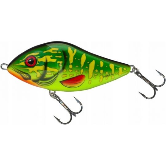 WOBLER SALMO SLIDER 10cm 45g GREEN PIKE TONĄCY WOBLER SALMO SLIDER 10cm 45g GREEN PIKE TONĄCY