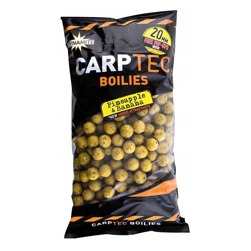 KULKI DYNAMITE BAITS CARPTEC ANANAS BANAN 15mm 900 KULKI DYNAMITE BAITS CARPTEC ANANAS BANAN 15mm 900