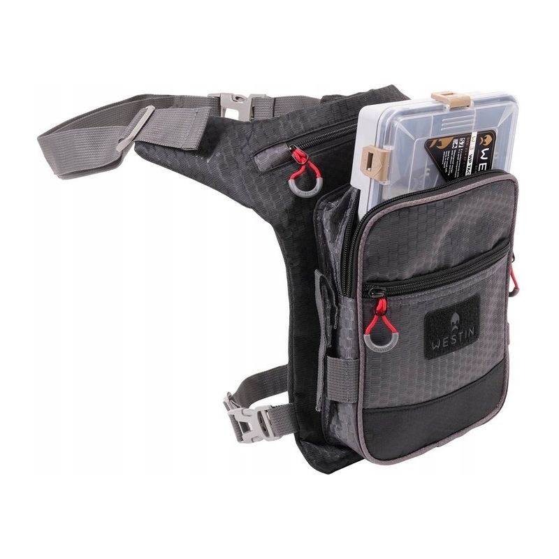 TORBA WESTIN NA NOGĘ 1 BOX MEDIUM TITANIUM BLACK TORBA WESTIN NA NOGĘ 1 BOX MEDIUM TITANIUM BLACK