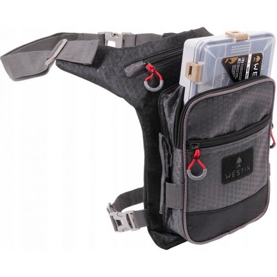TORBA WESTIN NA NOGĘ 1 BOX MEDIUM TITANIUM BLACK TORBA WESTIN NA NOGĘ 1 BOX MEDIUM TITANIUM BLACK