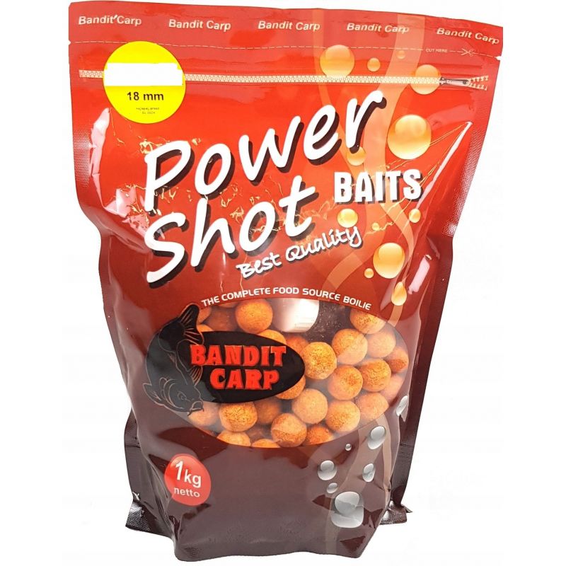 KULKI BANDIT POWER SHOT BAITS 18mm CZEKOLADA POMAR