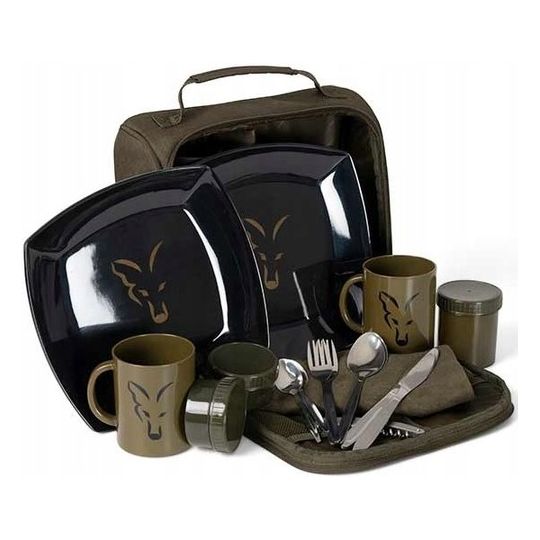ZESTAW OBIADOWY + TORBA FOX VOYAGER 2 PERSON DINNE ZESTAW OBIADOWY + TORBA FOX VOYAGER 2 PERSON DINNE