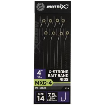 PRZYPONY MATRIX FEEDER MXC-4 Z GUMKĄ 12 BARBLESS