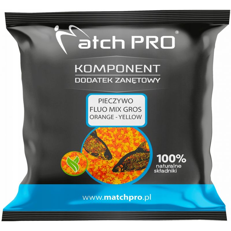 DODATEK MATCH PRO TOP PIECZYWO FLUO MIX GRUBY 500g
