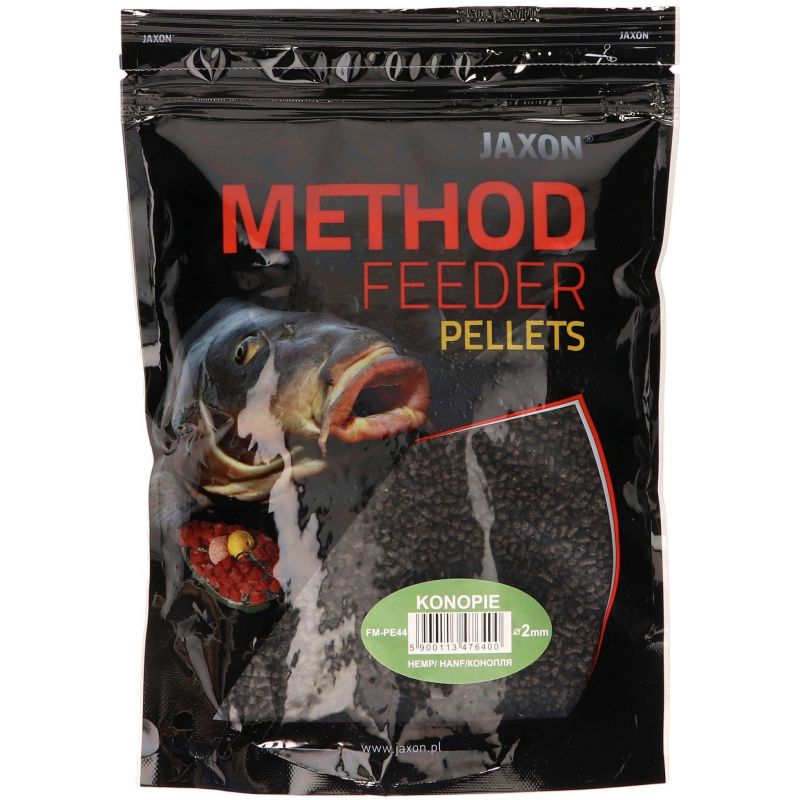 PELLET JAXON METHOD FEEDER 2mm 500g KONOPIE PELLET JAXON METHOD FEEDER 2mm 500g KONOPIE