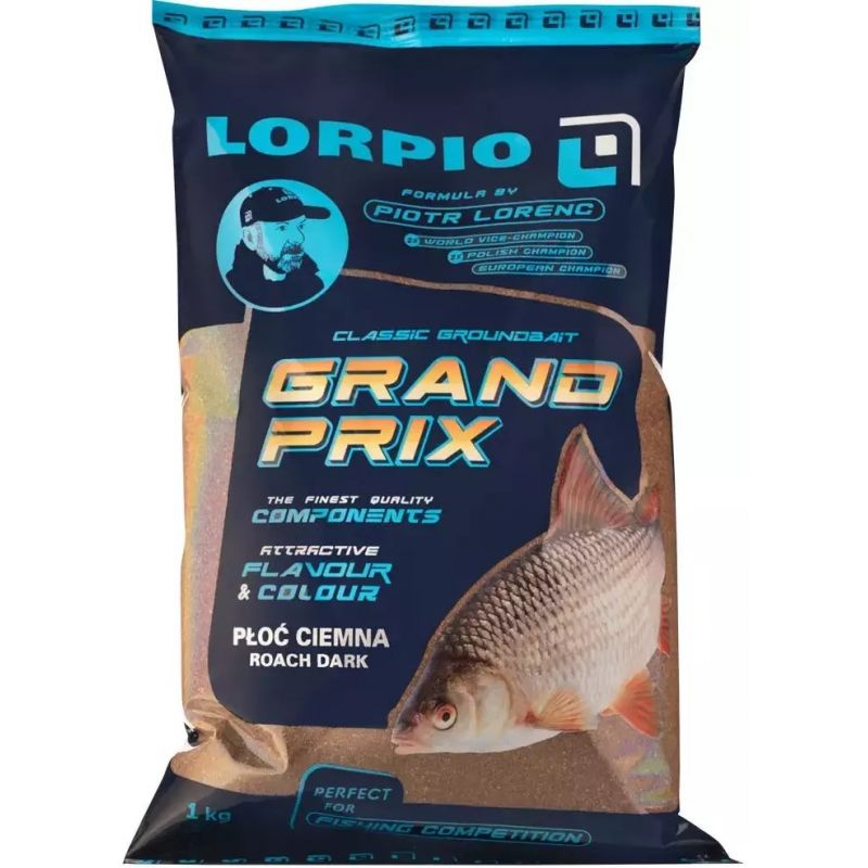 ZANĘTA LORPIO GRAND PRIX ROACH DARK 1kg PŁOĆ CIEMN ZANĘTA LORPIO GRAND PRIX ROACH DARK 1kg PŁOĆ CIEMN