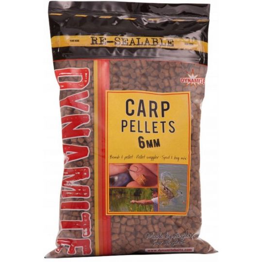 PELLET DYNAMITE BAITS CARP PELLETS 6mm 700g PELLET DYNAMITE BAITS CARP PELLETS 6mm 700g