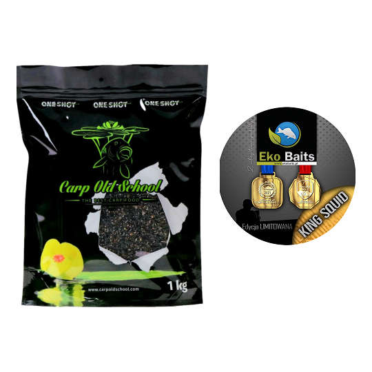 KONOPIE RZEPIK CARP OLD SCHOOL 1kg KING SQUID KONOPIE RZEPIK CARP OLD SCHOOL 1kg KING SQUID
