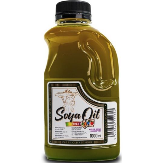 OLEJ SOJOWY CARP OLD SCHOOL POKER SOYA OIL OLEJ SOJOWY CARP OLD SCHOOL POKER SOYA OIL