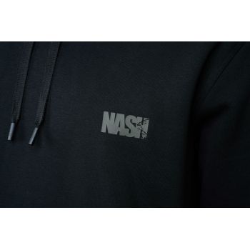 BLUZA NASH MAKE IT CARP LOGO BLACK HOODIE 3XL