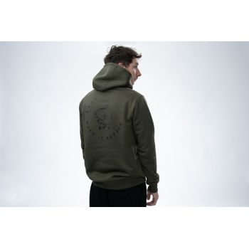 BLUZA NASH MAKE IT CARP LOGO HOODIE GREEN XL