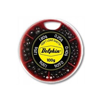 ŚRUCINY ŚRUT DELPHIN OŁOWIANY SOFT 100g 0,25-1,8g