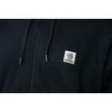 BLUZA NASH MAKE IT BADGE ZIPPED BLACK NA ZAMEK XL